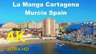 La Manga (Cartagena) Murcia Spain  in 4K Ultra HD