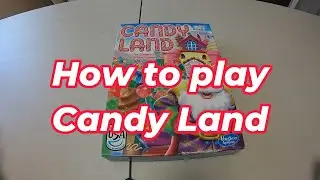 HOW TO PLAY CANDY LAND BOARD GAME #boardgames
