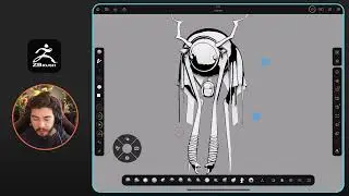 ZBrush for ipad quick tips #09 - Custom MatCaps and subtool dimming