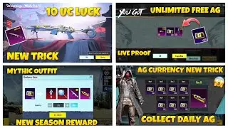 🔴GUARANTEE MATERIALS FREE IN BGMI // HOW TO GET FREE AG CURRENCY IN BGMI