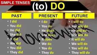 (to) DO | Simple Tenses