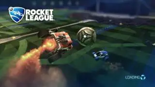 Playing rocket league