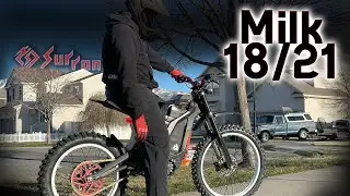 Sur-Ron 18/21 Milk Racing Wheelset Test and review    #surron #review #comparison #wheels #milk