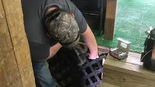 Installing Lattice around Porch
