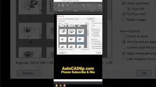 AutoCAD for beginner - import pdf to dwg 