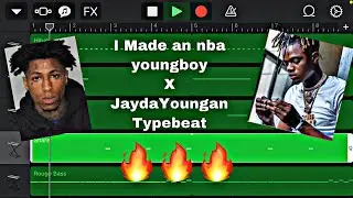 I made an NBA Youngboy X JaydaYoungan typebeat on GarageBand