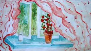 Мультфильм   сказка  Бабочка и Стакан