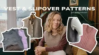 Vest and Slipover Patterns (that might derail my plans)