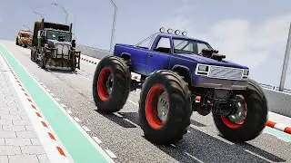 Mad Max Vehicles Jump  – BeamNG.Drive