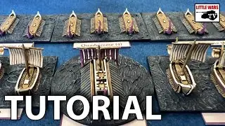 How to Paint Ancient Naval Galleys