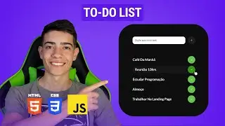 Aprenda como criar um TO-DO LIST com HTML, CSS e JavaScript