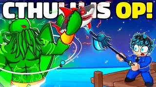 Using CTHULU to Catch the RAREST FISH to Exist on Roblox Fisch