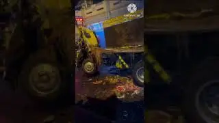 Terjadi Lagi!!! Truk Rem Blong di Pertigaan Pasar Kertek