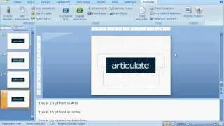 Copy and Paste while Publishing in Articulate Presenter '09