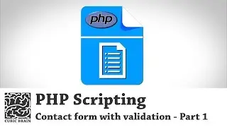 How to build a PHP Contact form -  Part 01
