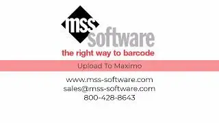 Upload Data to Maximo