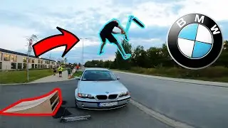 Skaczę przez swój samochód! 😳 TESTUJEMY NASZĄ RAMPĘ! 😝