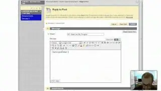 Using a discussion board (student view)