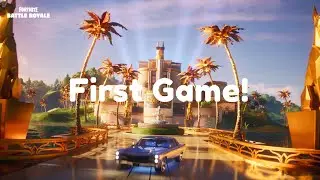 My FIRST game of the NEW SEASON! (Fortnite)