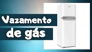 Vazamento de gás na geladeira Eletrolux df49a