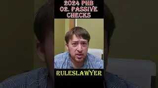 Passive Checks 2024 PHB #short #shorts #dndshorts #2024phb #dndrules #dungeonsanddragons #5e