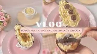 PRODUÇÃO PARA AS FOTOS DO CARDÁPIO DE PÁSCOA 🐰💖 || Agatha Santos