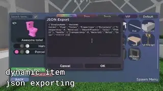 Roblox 3008 - Dynamic Item JSON