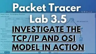 Packet Tracer Lab 3.5: Investigate the TCP/IP and OSI Model in Action