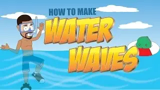 How to make water  waves in Anime Studio - MOHO Pro