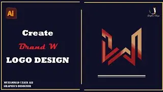 Professional W Logo Design in Adobe illustrator tutorial for beginners || #illustrator #design