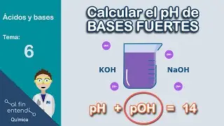 How to calculate the pH of strong bases?