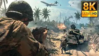 THE PACIFIC WAR 1943 | IMMERSIVE ULTRA Graphics Gameplay | Call of Duty | 8K
