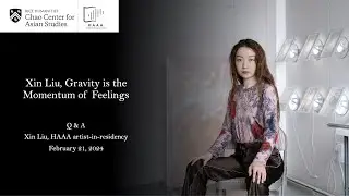 Xin Liu Artist Talk Q&A, Gravity is the Momentum of Feelings