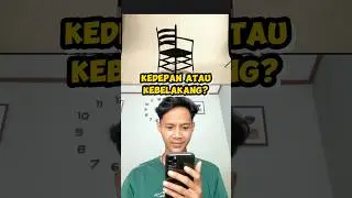 ILUSI MATA! KURSI INI MENGHADAP KEDEPAN ATAU KEBELAKANG?