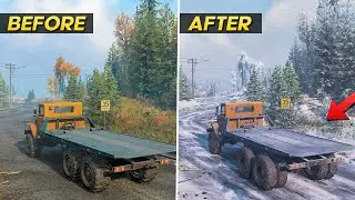 Turning Michigan Map Into Winter Map in SnowRunner to Show How Much Official Maps Can Be Reworked