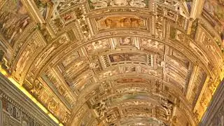 Vatikan Müzesi Haritalar Galerisi - Gallery of Maps Vatican Museum
