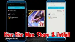 free fire max share kaise karen | how to share free fire max with share me/file/ 2023