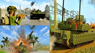Realistic War Scenarios Compilation : Military Ragdoll Physics & Bodycam Footage | Teardown