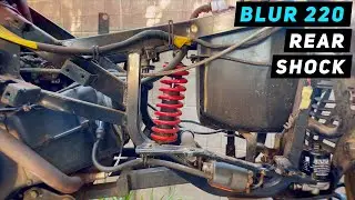 Genuine Blur Rear Shock Removal / Installation  - PGO G-Max | Mitch's Scooter Stuff
