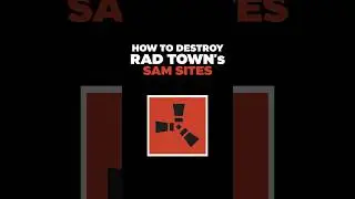 How to destroy monument SAM site #shorts #rust
