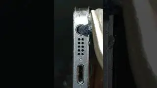 Cleaning iPhone audio jack with hot glue ❌ #waitforit #satisfying #asmr