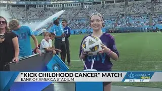 Charlotte FC, Atrium marks 'Kick Childhood Cancer'