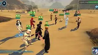 SWGOH / Верховный лидер Кайло Рен / Supreme Leader Kylo Ren / 1 этап