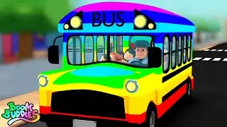 Wheels On The Bus Go Round And Round, , Nursery Rhymes and Cartoon Videos for Kids