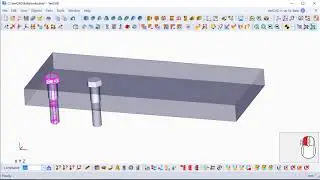 VariCAD – Multiple Solids Insertion or Copying with Boolean Operations