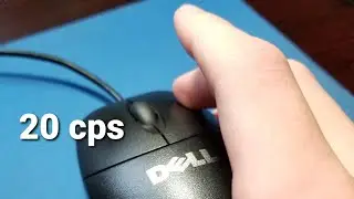 Drag and jitter clicking on a Dell office mouse