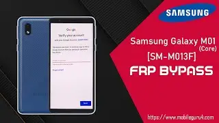 Samsumg M01 Core Frp Bypass | Samsung SM-M013F Frp Bypass