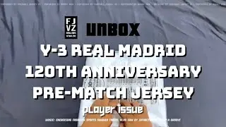 Unboxing Y-3 Real Madrid 120th Anniversary Prematch (player issue)