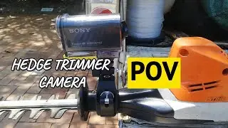 Hedger trimmer POV