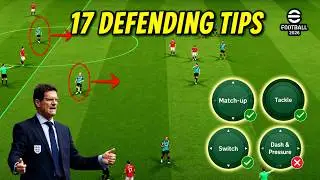 17 Defending Tips & Tricks To Make you Pro ✨ eFootball 2026 Mobile🎮